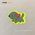 Reflective Adhesive Pvc Dog Shape Stickers For Children